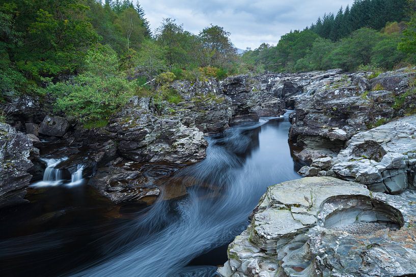 Rivier Orchy in Schotland van Ron Buist