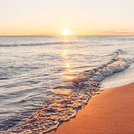 Küsten Sonnenuntergang Fotografie Golden Hour Beach Fotografie von Dagmar Pels