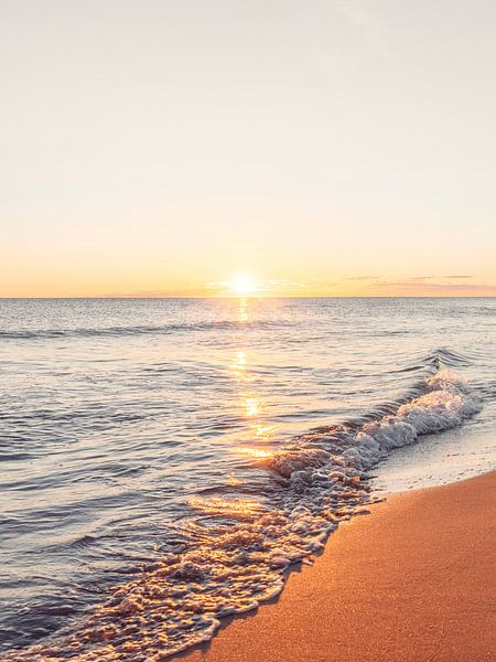 Küsten Sonnenuntergang Fotografie Golden Hour Beach Fotografie von Dagmar Pels