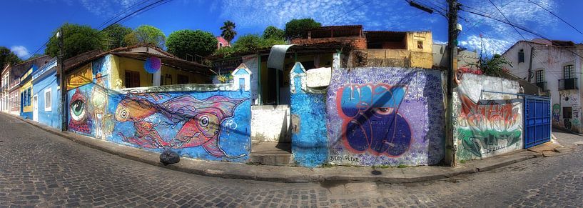 graffiti in olinda van Frank Kanters