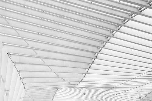 Gare ferroviaire de Reggio Emilia en Italie par l'architecte Santiago Calatrava