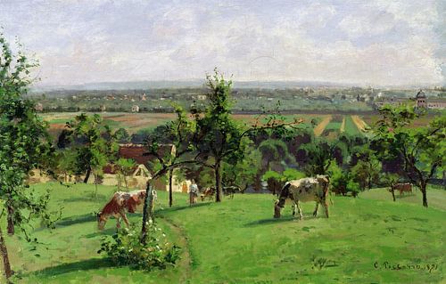 Camille Pissarro,Heuvel van Vesinet