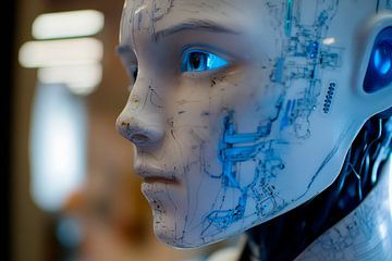 Robottechnologie van de toekomst van Poster Art Shop