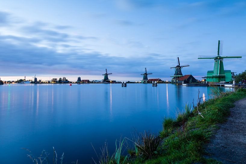 Zaanse Schans met 5 molens par Anneke Hooijer