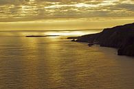 zonsondergang bij de kliffen van Slieve League in Ierland van Babetts Bildergalerie thumbnail