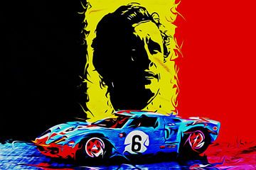 TWO LEGENDS ...  ICKX & GT40 by DeVerviers