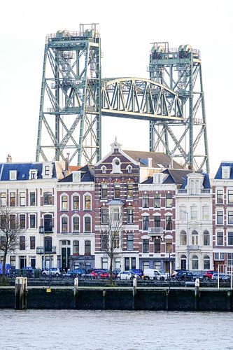The Koningshavenbrug, commonly known as De Hef, is a former railway lift bridge, by Alain Ulmer
