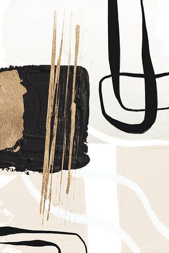 Abstract Zwart en Goud-5
