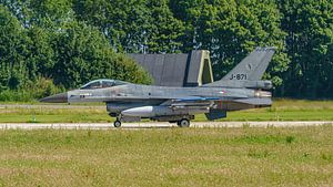 Royal Air Force F-16 Fighting Falcon.