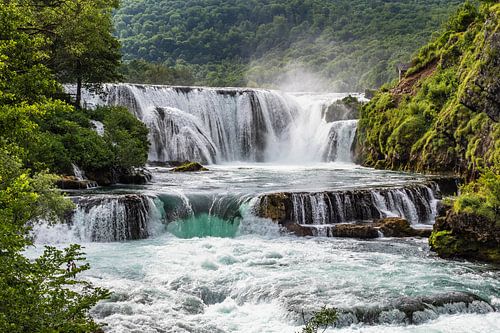 Štrbački Buk Wasserfall - Una Nationalpark von Ursula Di Chito - Fotografie und Fotokunst