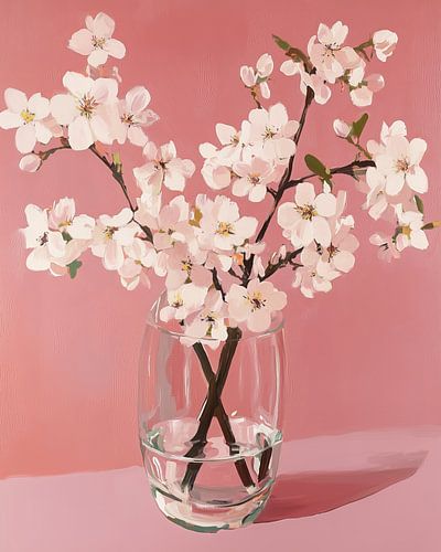 Blüte in zartem Rosa