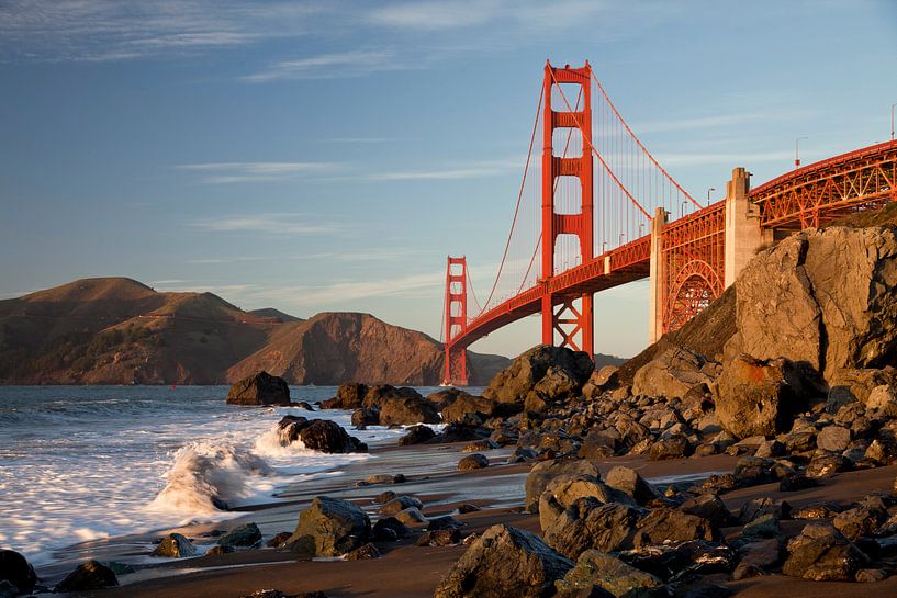 Die Golden Gate Brücke  in San Francisco, Kalifornien von Peter Schickert