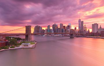 New York City - Brooklyn Bridge - USA by Marcel Kerdijk