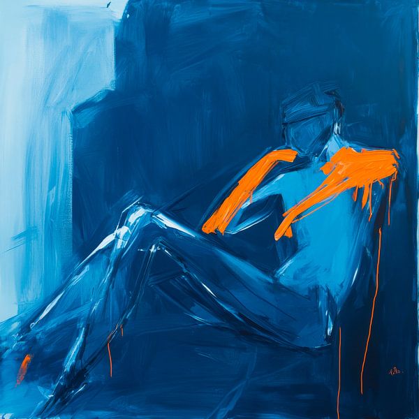 Réflexion solitaire en couleurs par Poster Art Shop