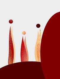 Conversations en rouge 3 sur Kerstin Franz