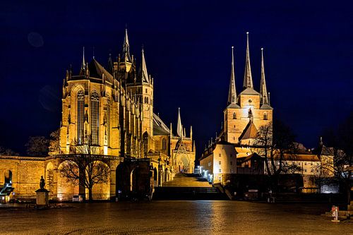 The cathedral in Erfurt