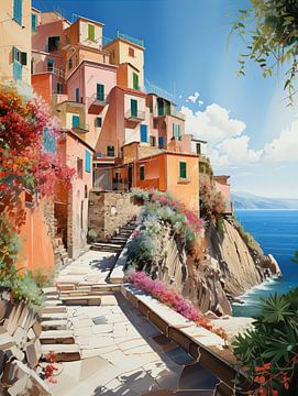 Cinque Terre by Bianca Bakkenist