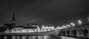 Maastricht - Wyck in Schwarz