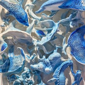 Coral Reef Texture van Christian Ovís