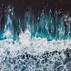 Out of the Blue - vue peinte sur la mer sur Qeimoy