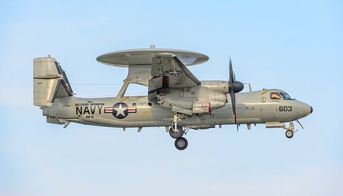 U.S. Navy Grumman E-2C Hawkeye.