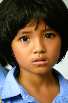 Little boy in Thailand by Gert-Jan Siesling