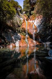 Waterval van de Salmon Creek van Orange Frame - Remco Bosshard