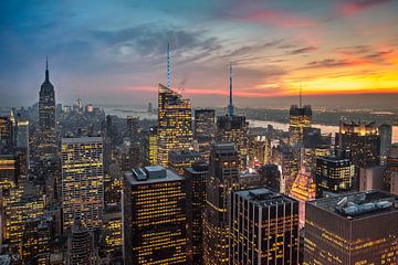 New York Panorama III von Jesse Kraal