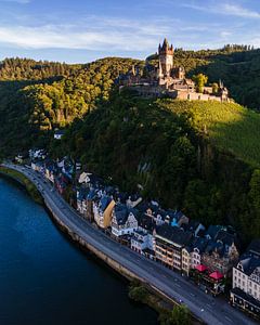 Reichsburg Cochem, Duitsland van Luc van der Krabben