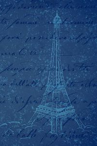 Oui, Oui, Paris ! Aquarelle Tour Eiffel Paris partie 1 de 4 (France city break romantic)