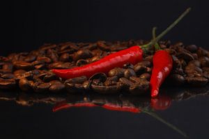 Hot Chili Coffee van Tanja Riedel