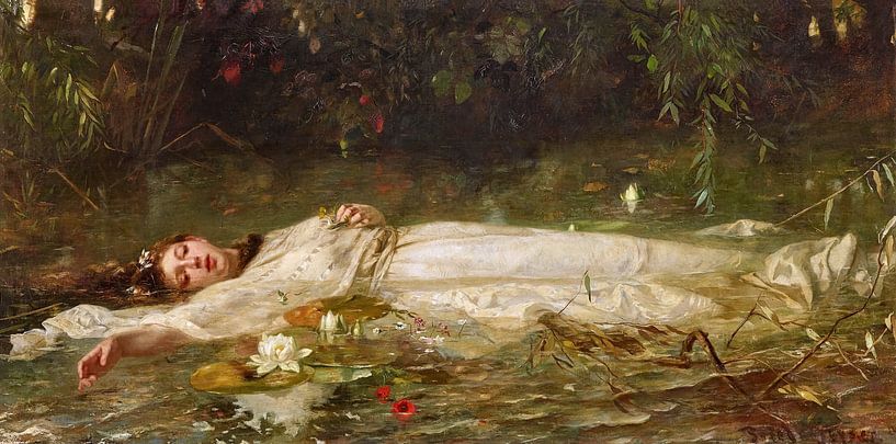 Ophelia, Friedrich Wilhelm Theodor Heyser von Schilders Gilde