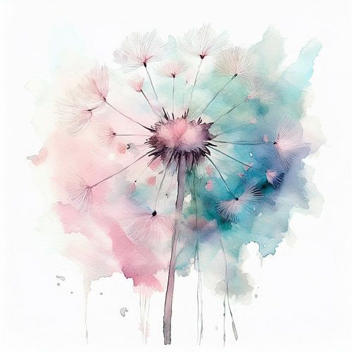 Löwenzahn in Pastell