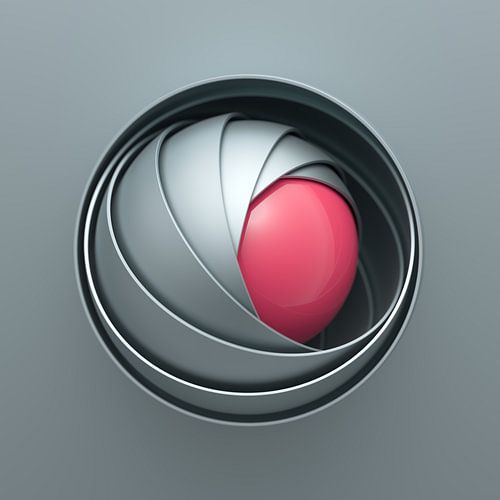 Kugel-Schalen grau-pink