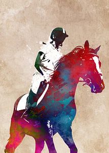 Horse Rider #rider #horse #sport by JBJart Justyna Jaszke
