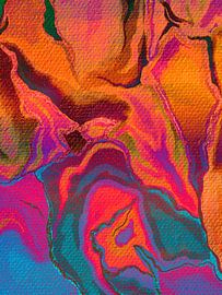 Sommer in den Niederlanden Abstrakte Kunst von Mad Dog Art