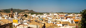 Panorama Blick auf Sagunt Spanien von Dieter Walther