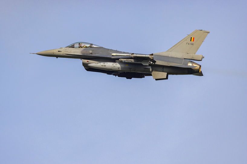 F-16 Fighting Falcon (General Dynamics F-16 Fighting Falcon), Belgium. by Gert Hilbink