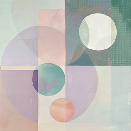 Abstract painting by Poster Art Shop