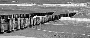 Golfbrekers strand Domburg