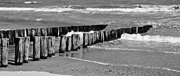 Golfbrekers strand Domburg