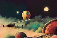 Buitenaardse fantasie, psychedelische dromen en vliegend tuig van Jef Peeters thumbnail