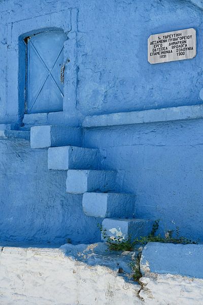 Stairway - Traditionelles Griechenland von Rolf Schnepp
