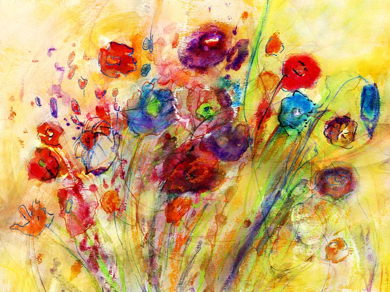 Greetings to the summer by Claudia Gründler