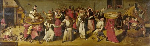 The battle between carnival and lent - Jheronimus Bosch
