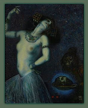 Franz von Stuck - Salome (1906) van Peter Balan