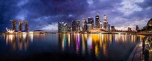 Singapore in al haar glorie van Maarten Mensink