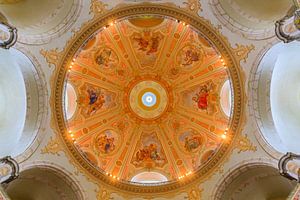 Decke der Frauenkirche in Dresden