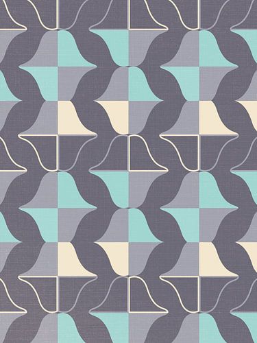 The song of the whales - abstract expressionism pastel