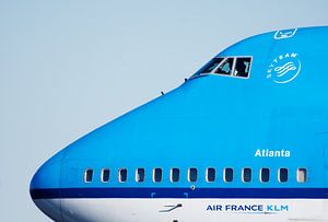 KLM Boeing Atlanta op Schiphol